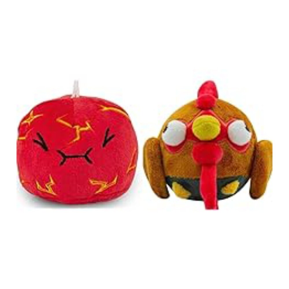 Slime Rancher 4" Mini Plush Boom & Roostro Slime Bundle